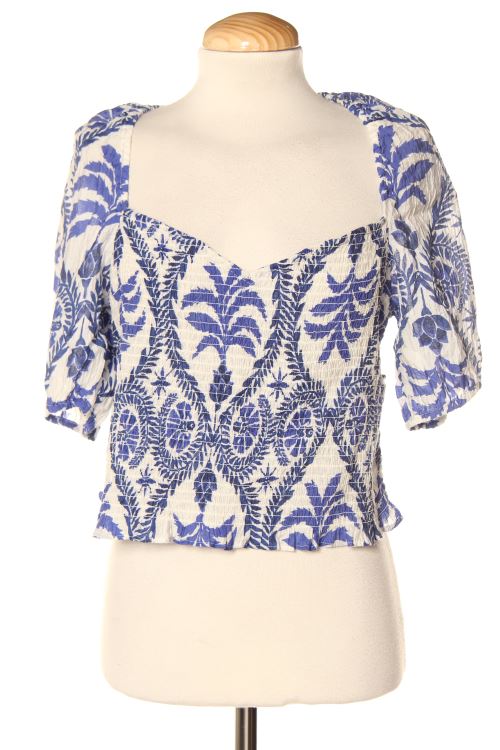 Blusa de manga corta