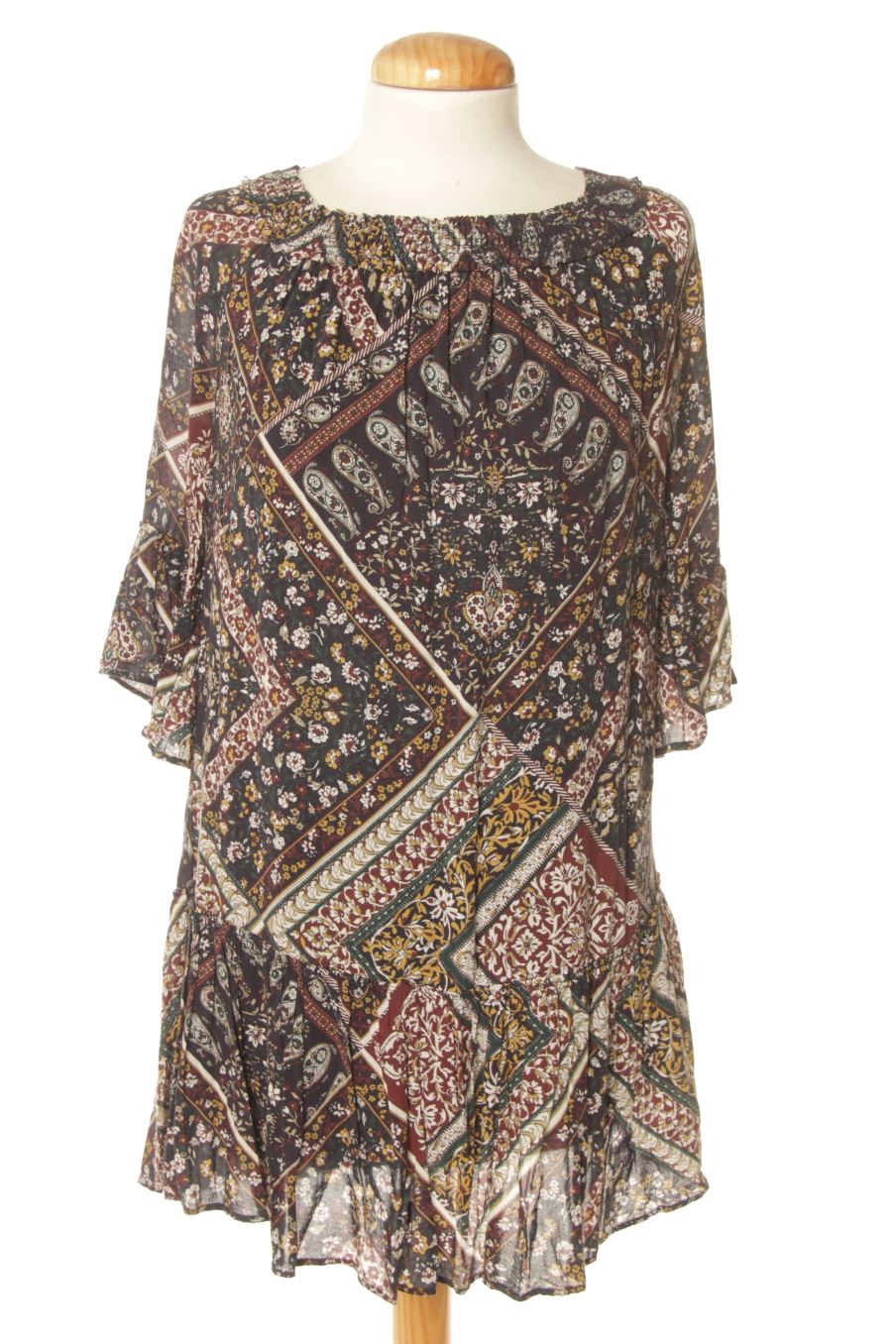 Einfaches Kleid von Mango Größe S, Farbe Aufdruck, für