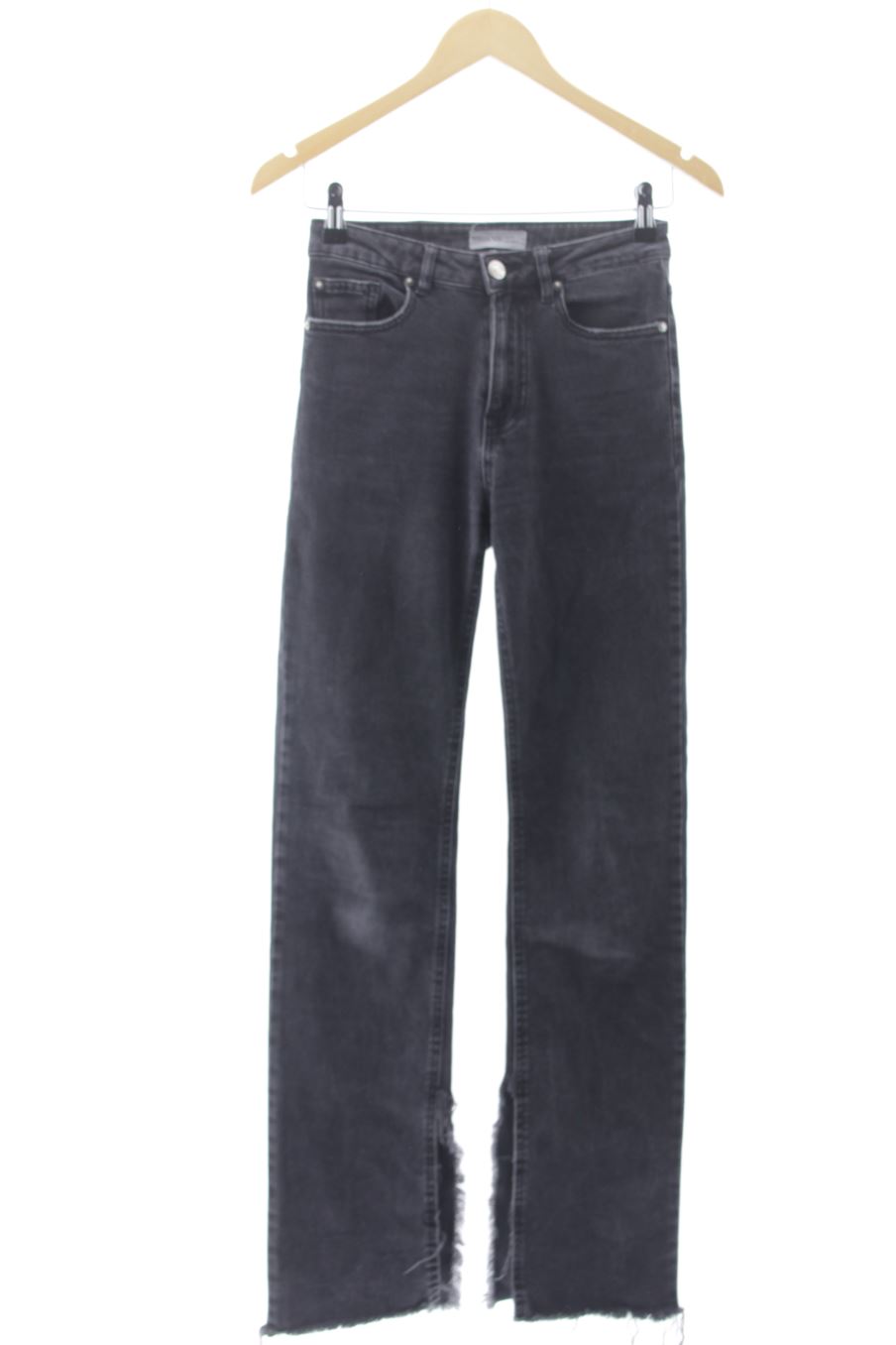 Jeans Brownie de la taille XXS, de couleur noir de denim