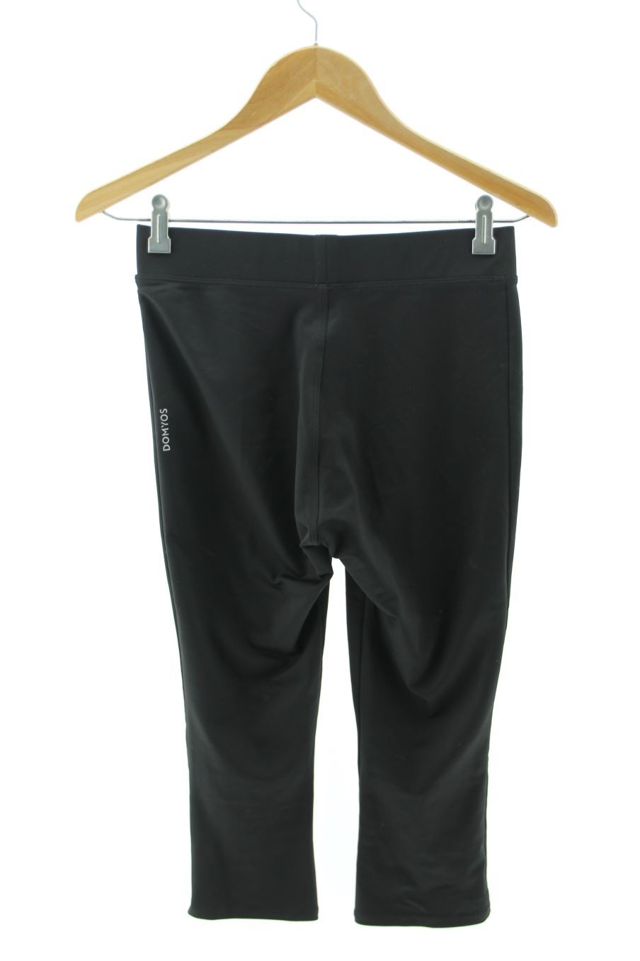 Pantalones cortos de deporte de Domyos (DECATHLON) de la talla 36, de color negro