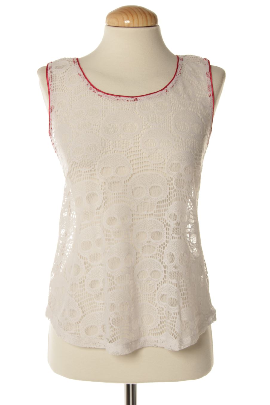 Top de Gémo de la talla S, de color blanco