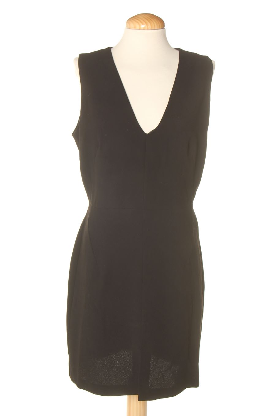 Vestido casual de Mango de la talla M, de color negro