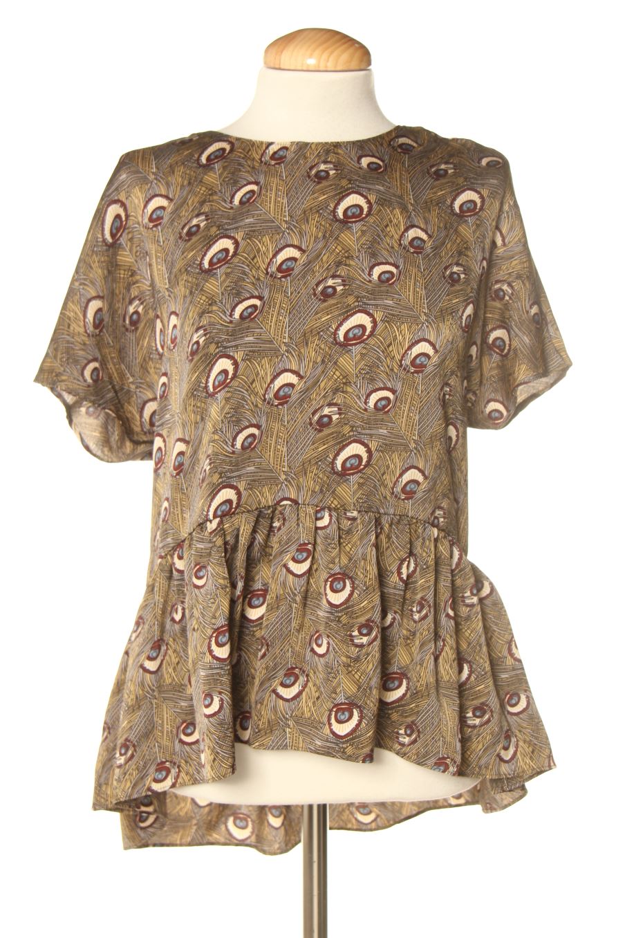 Blouse à manches courtes ARTLOVE de la taille S, de couleur imprimés
