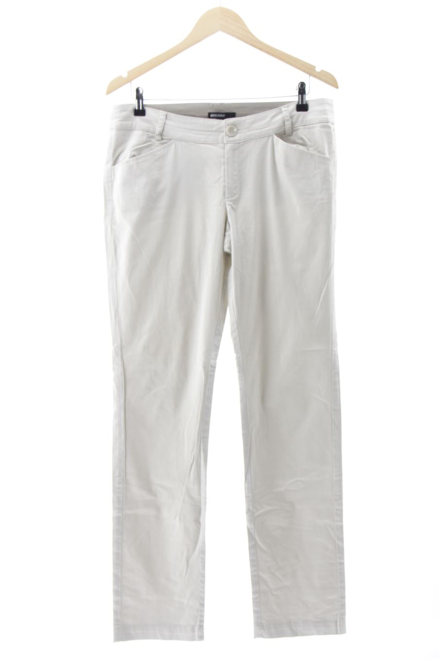 Pantalon Mango de la taille 42, de couleur beige