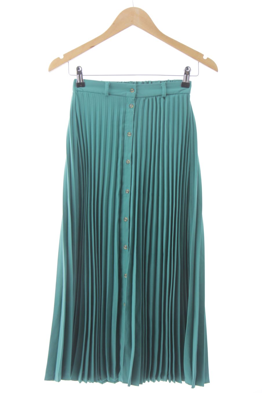 Jupe Stradivarius de la taille XS, de couleur vert