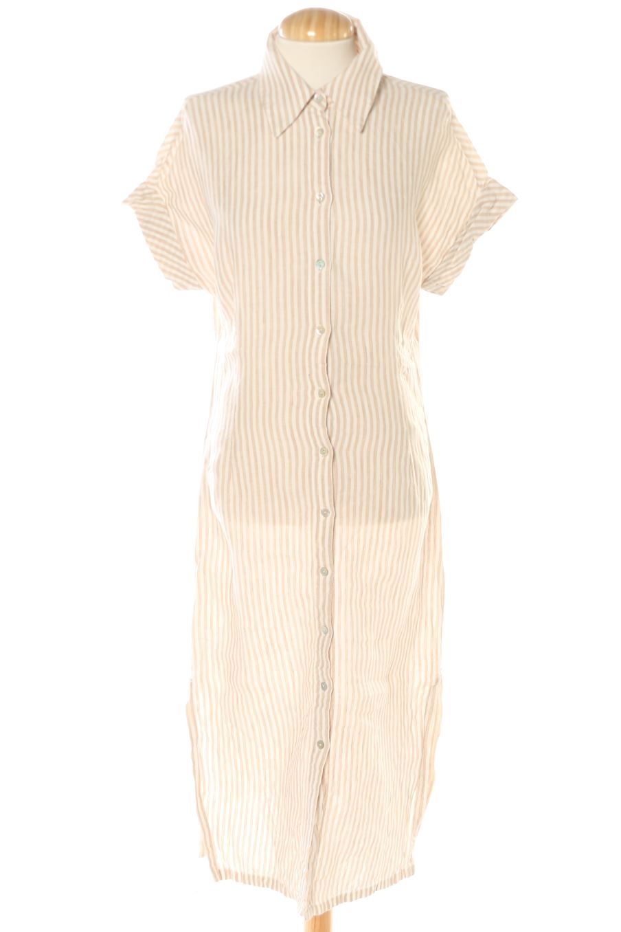 Vestido casual de Mango de la talla XS, de color rayas