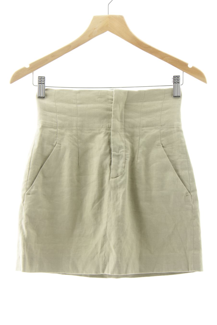 Jupe Zara de la taille XS, de couleur beige