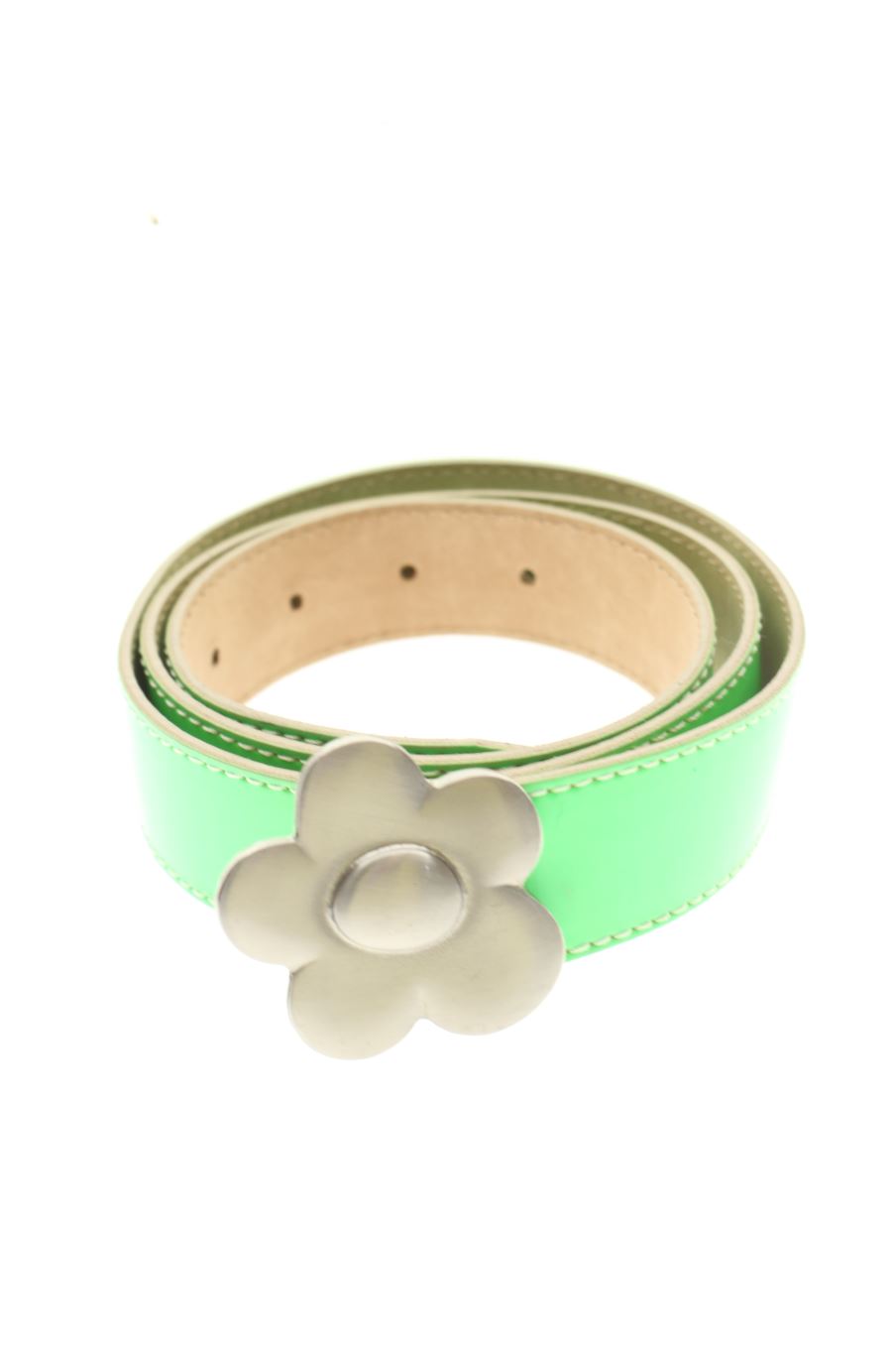 Cinturón de Agatha Ruiz de la Prada de la talla M, de color verde de piel