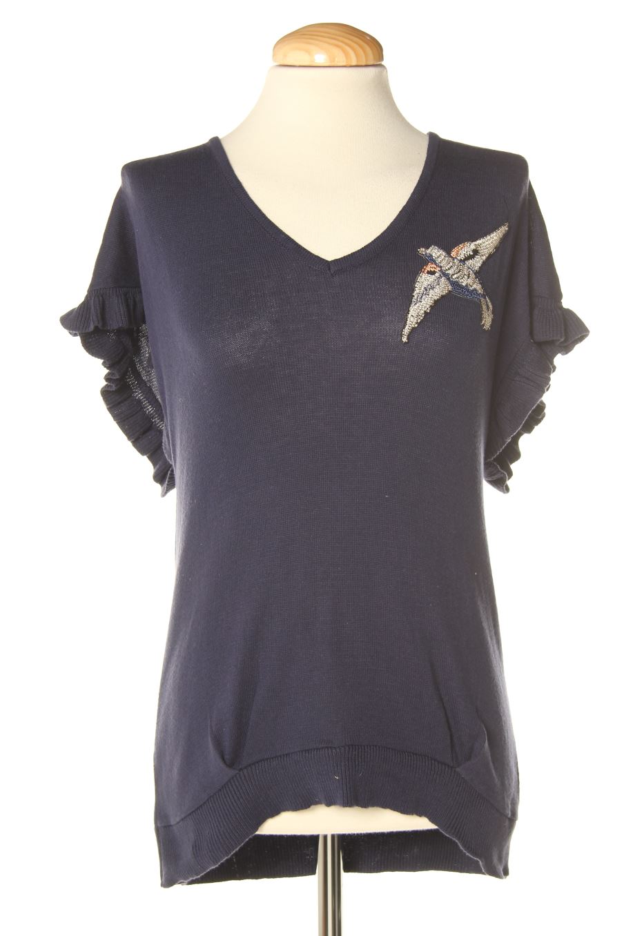 T-shirt Promod de la taille 40, de couleur bleu marine