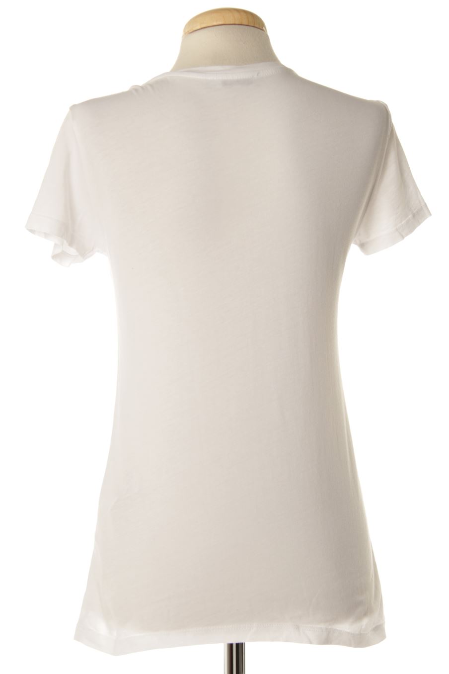 T-shirt Stradivarius de la taille XS, de couleur blanc