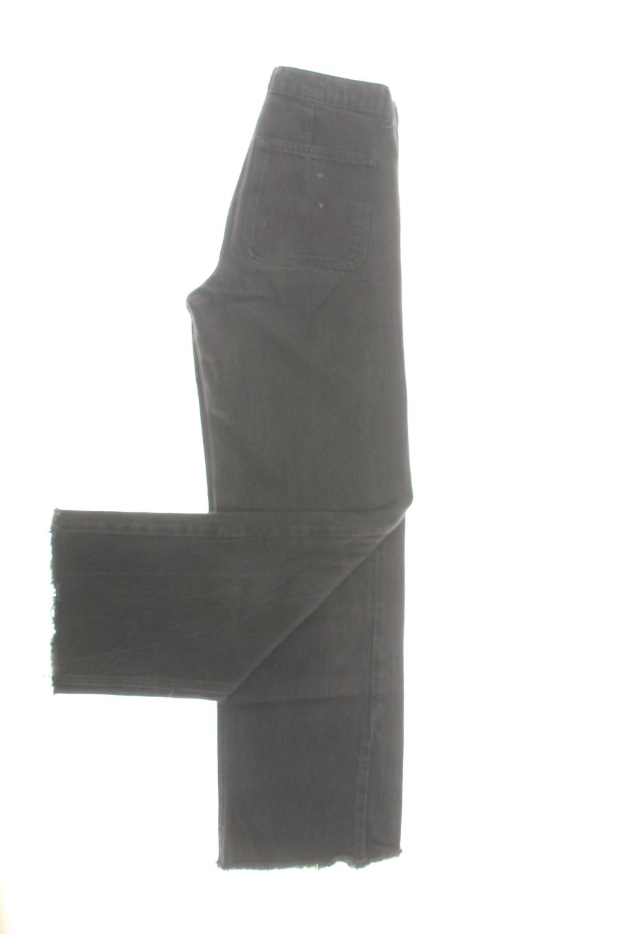 Vaqueros de Zara de la talla 34, de color gris de ropa vaquera