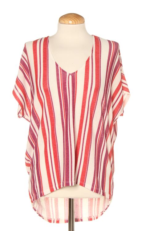 Blusa a maniche corte