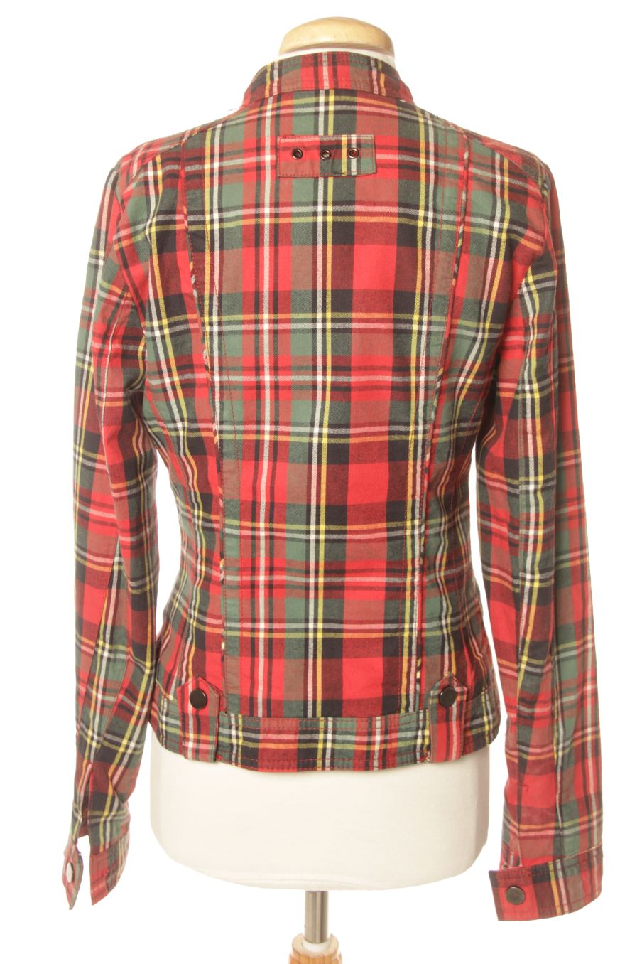 Blouson trf (ZARA) de la taille M, de couleur carreaux