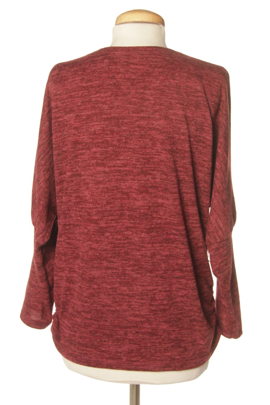 Pull Made in italy de la taille M, de couleur bordeaux