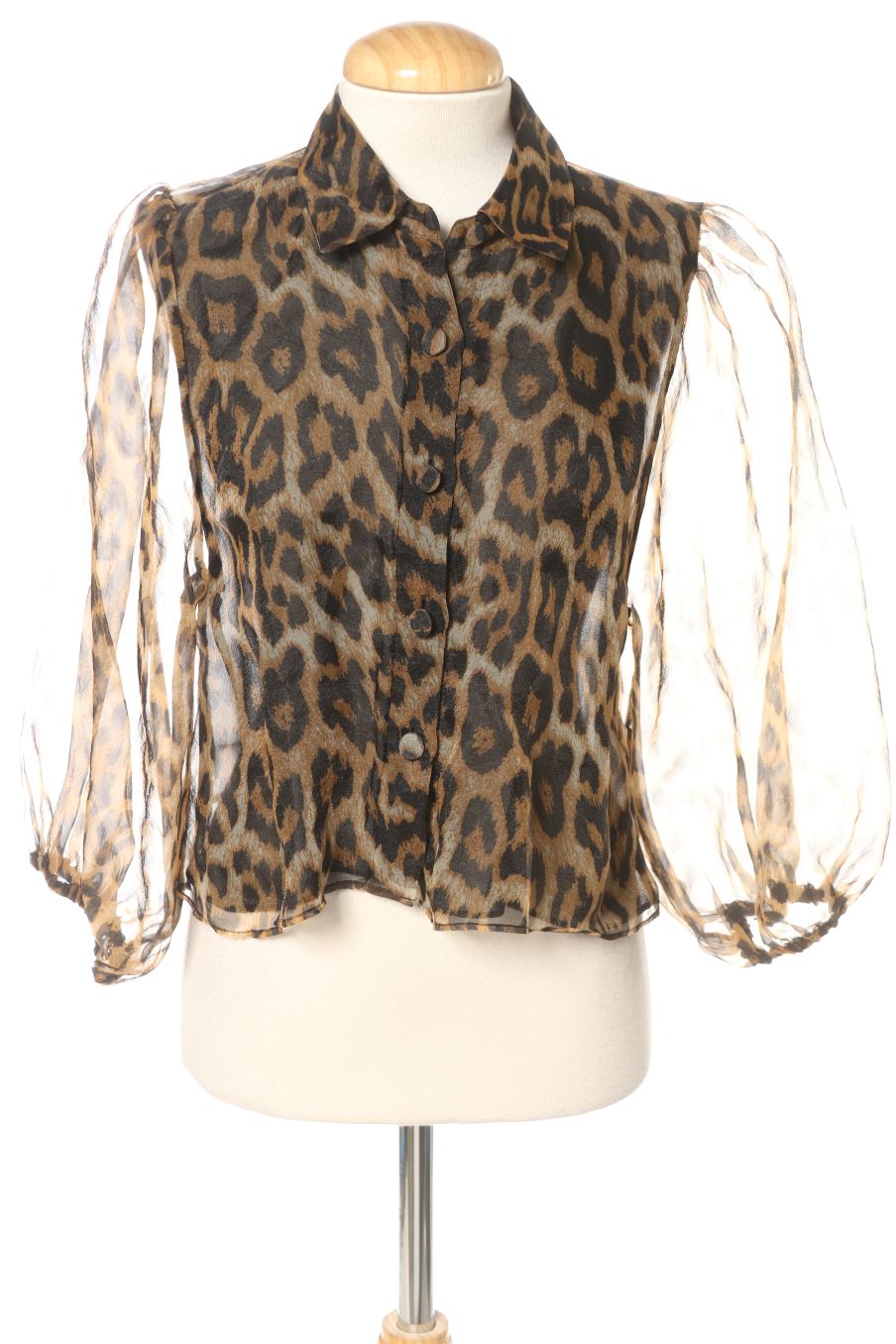 Hemd von Zara Größe S, Farbe Animal print, für