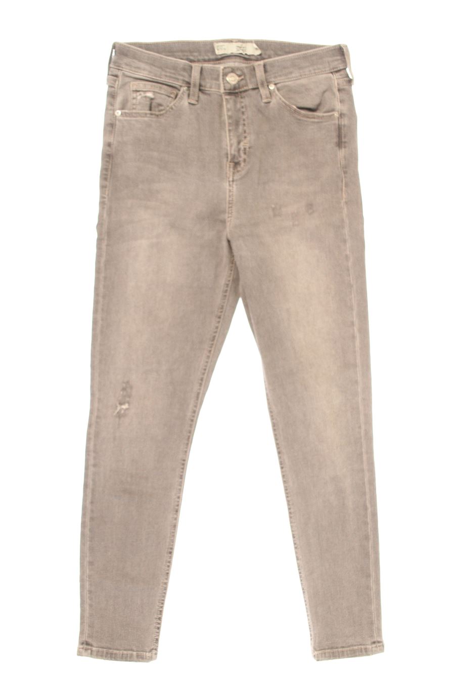 Jeans Topshop de la taille 38, de couleur gris de denim