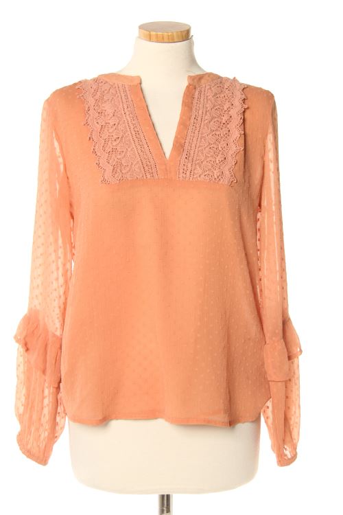 Blouse à manches longues