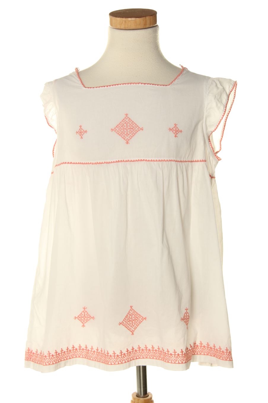 Blouse à manches courtes Massimo Dutti de la taille 15 ans de seconde main