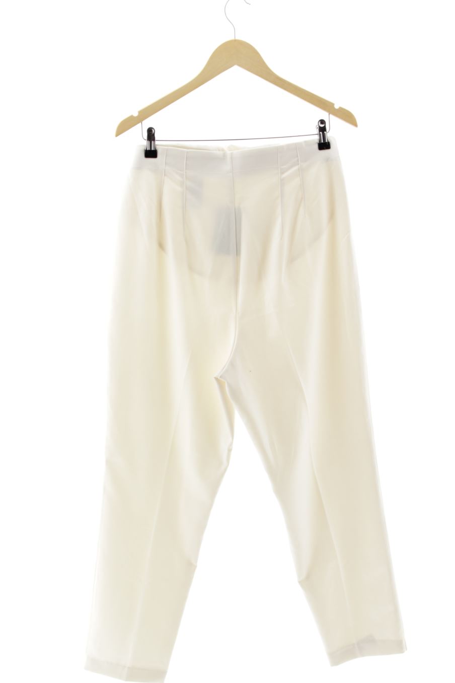 Pantalon H&M Premama de la taille L, de couleur blanc de femmes enceintes