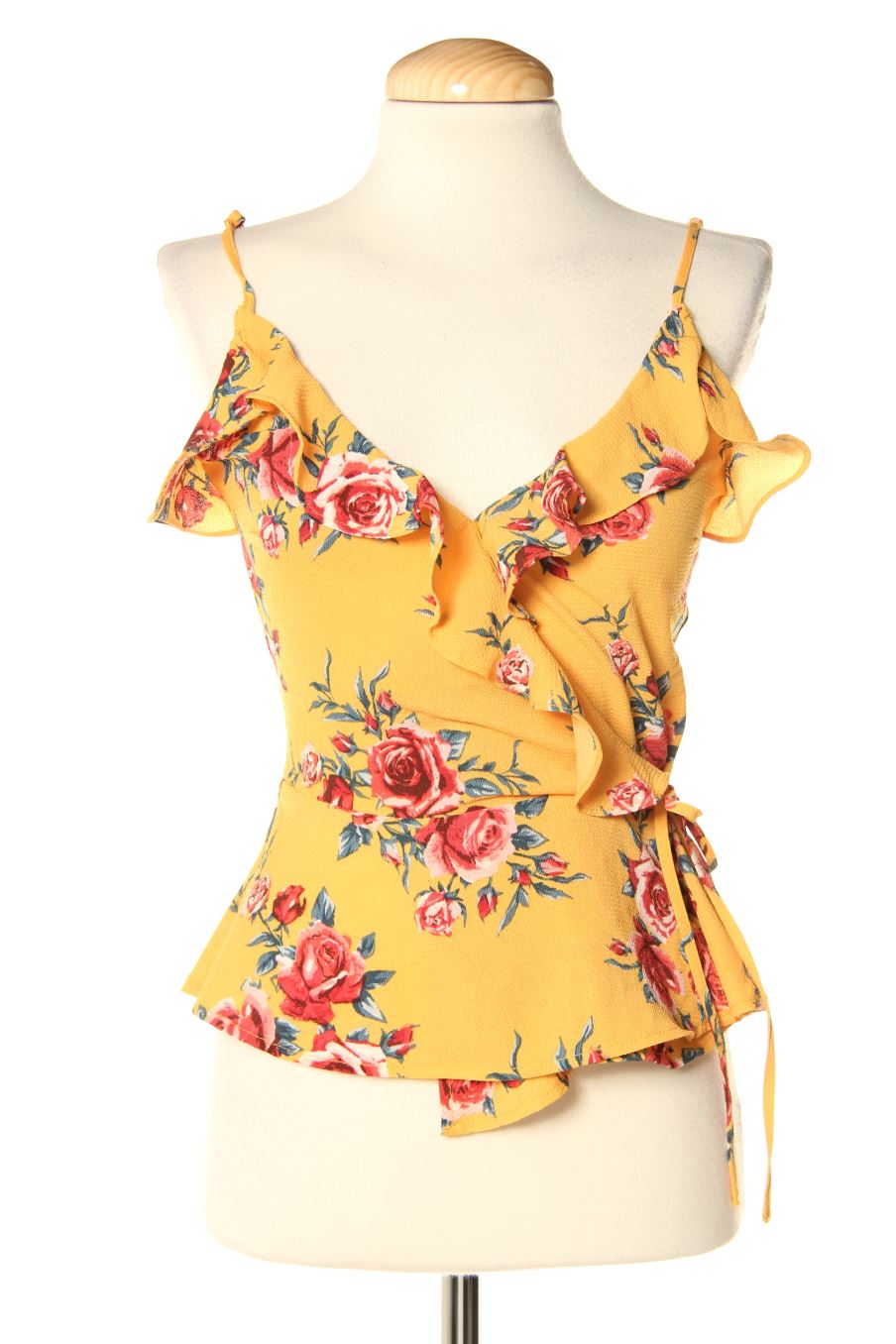 Top H&M de la taille 36, de couleur fleurs