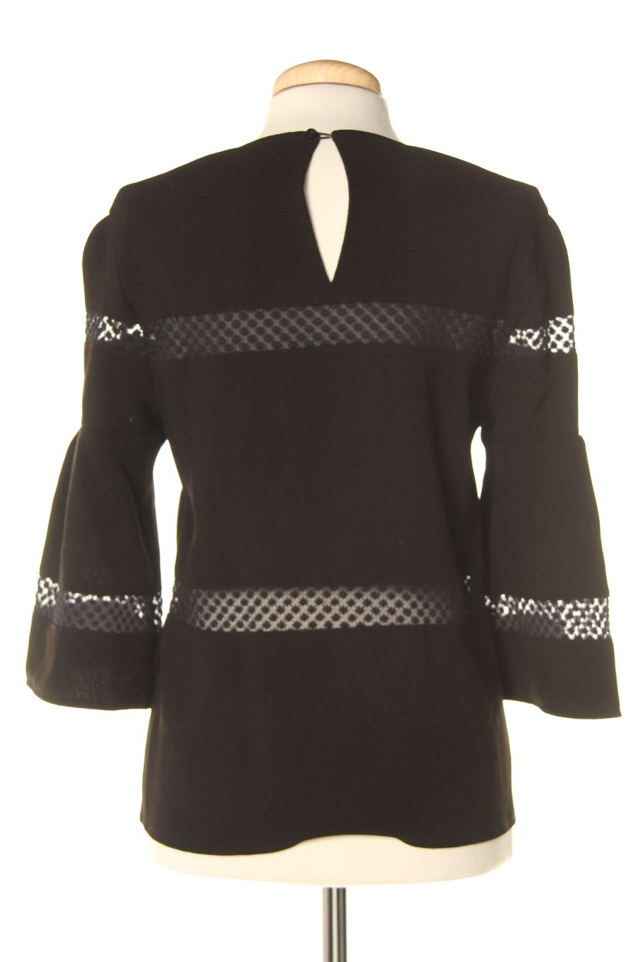 Blouse à manches longues Maje de la taille S, de couleur noir