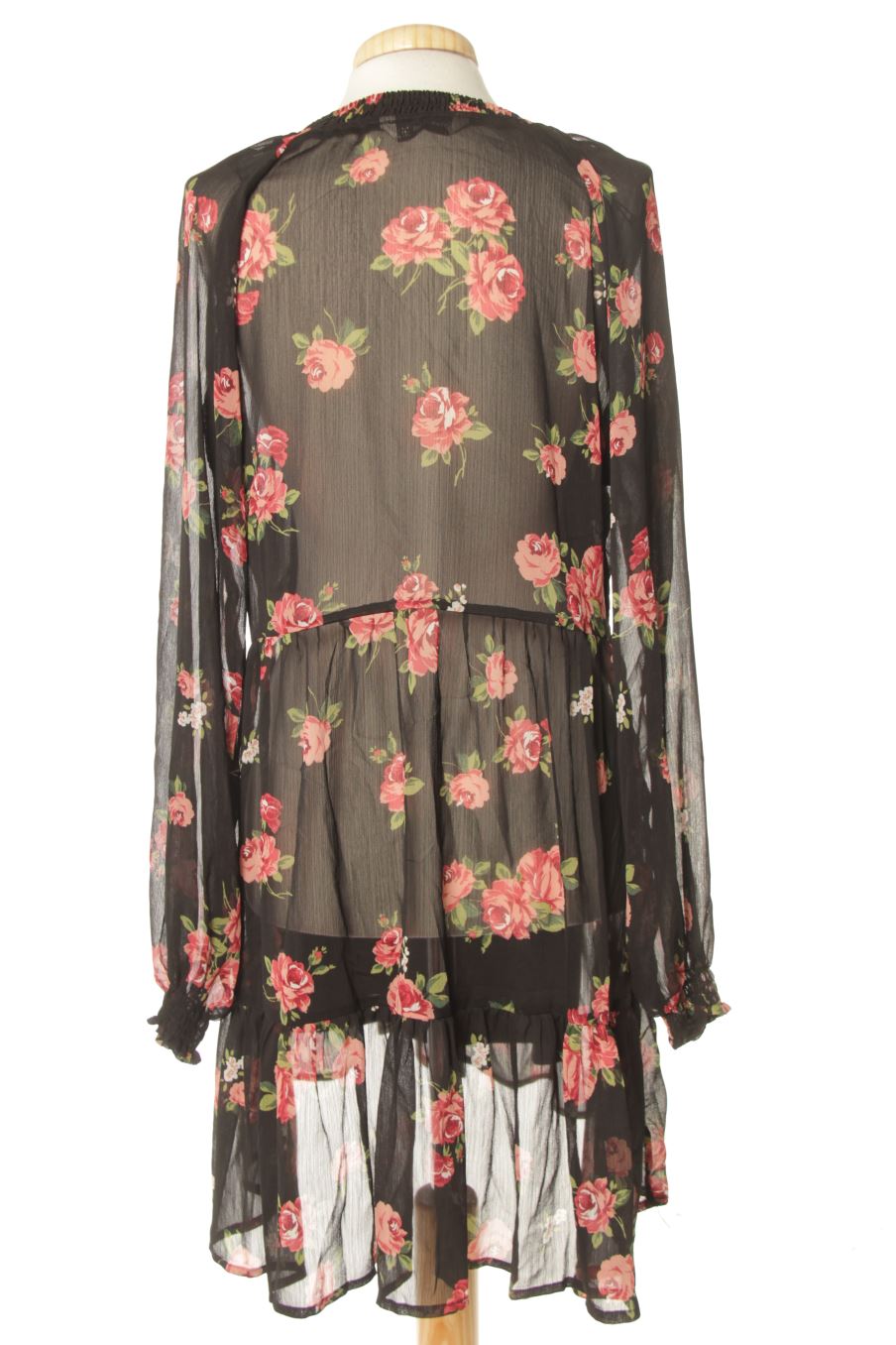 Robe casual Stradivarius de la taille L, de couleur fleurs