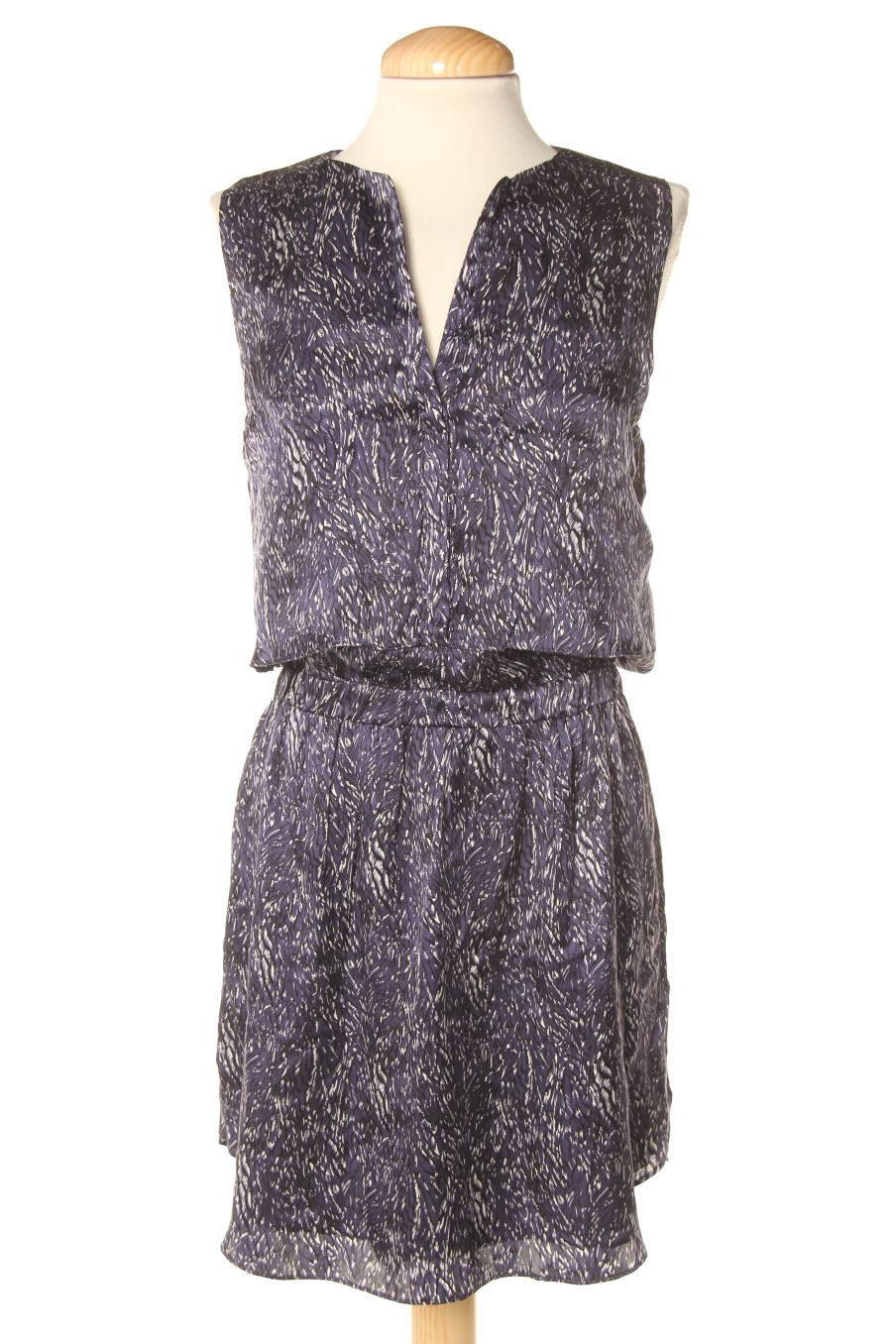 Robe casual Comptoir des Cotonniers de la taille M, de couleur bleu marine