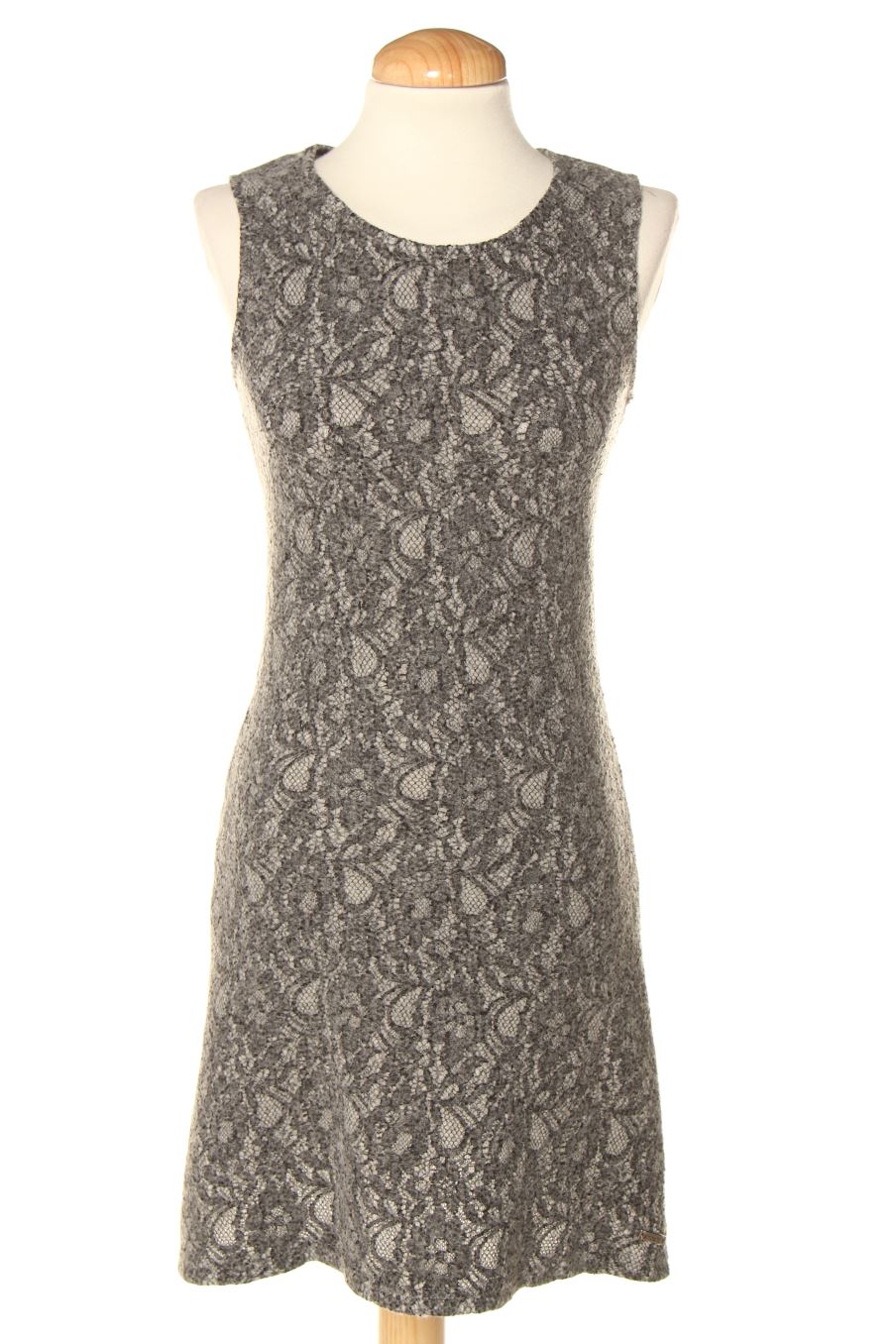 Robe casual Mismash de la taille S, de couleur gris