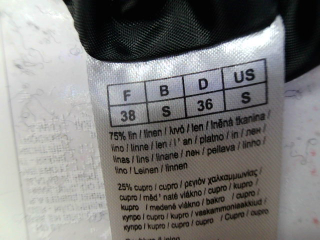 Boléro sans manches 1060 de la taille 38, de couleur gris