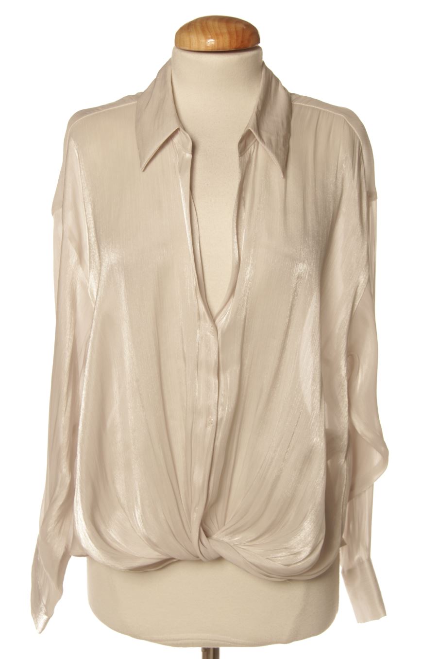 Chemise Zara de la taille M, de couleur gris