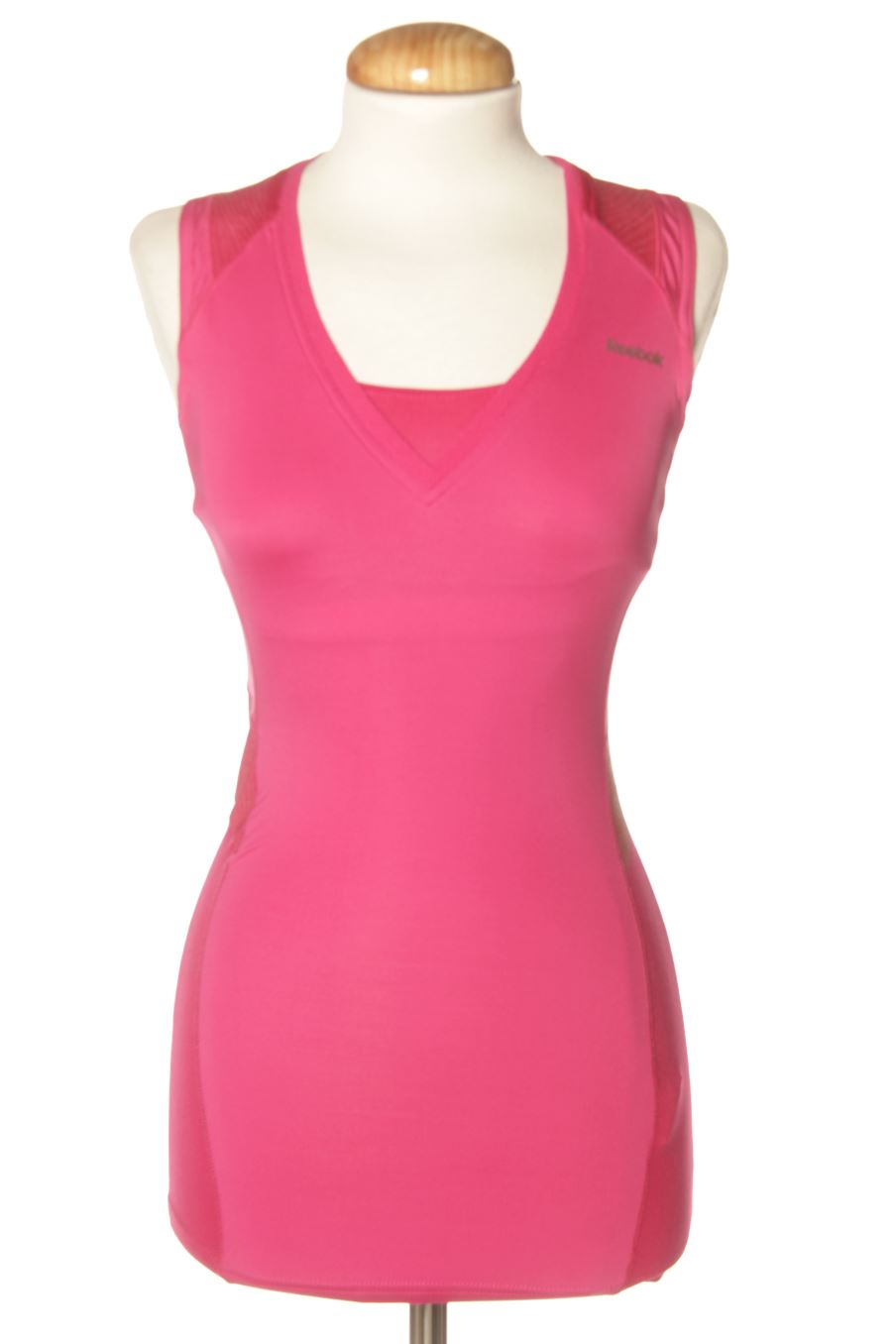 Top sport Reebok de la taille XS, de couleur rose