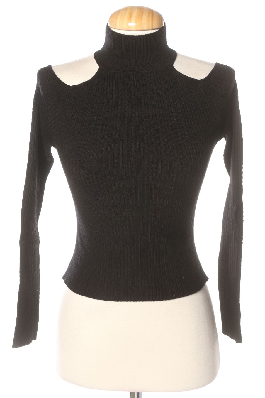 Pull Zara de la taille S, de couleur noir