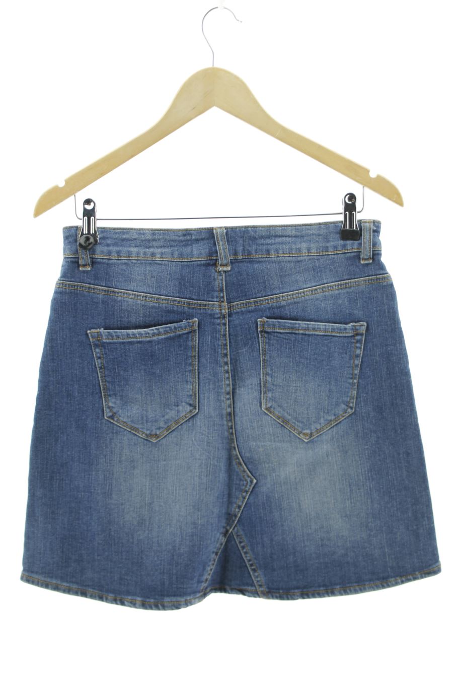 Jupe Ichi de la taille 36, de couleur bleu de denim