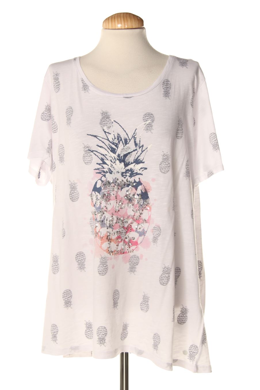 Camiseta de Cecil de la talla XXL, de color estampado