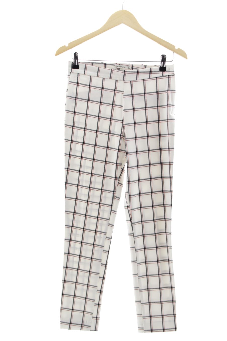 Pantaloni de Stradivarius de la talla 38, de color quadri