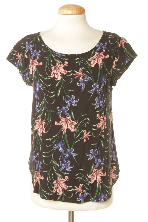 Kurzärmelige Bluse