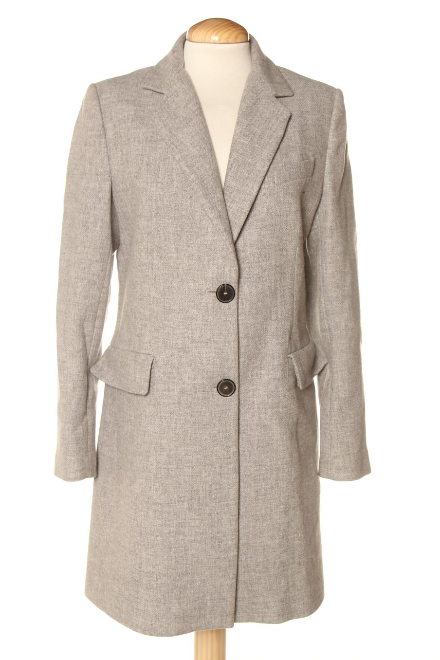 Wollmäntel Mantel Mit Wickelkragen Zara Zara Limited Edition