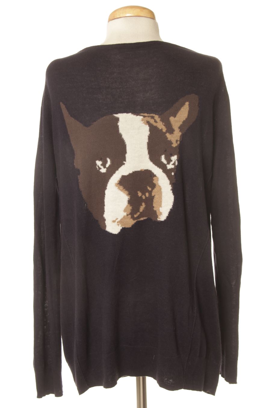 Pull Comptoir des Cotonniers de la taille L, de couleur bleu marine
