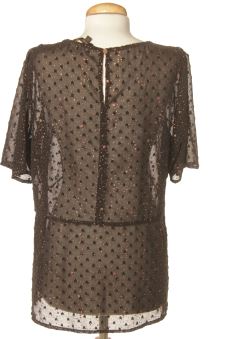 Kurzärmelige Bluse L Elogy