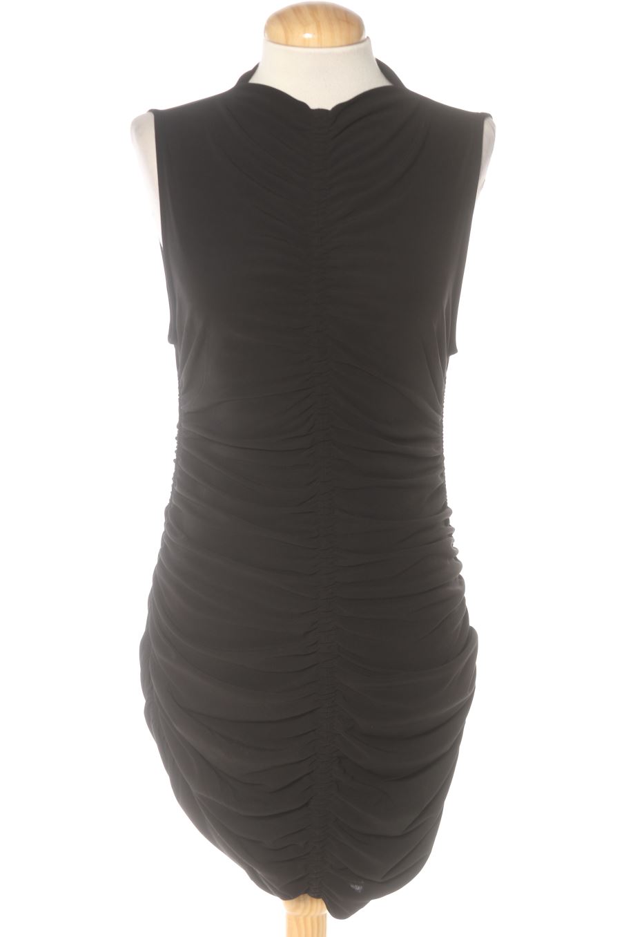 Robe casual Zara de la taille M, de couleur noir