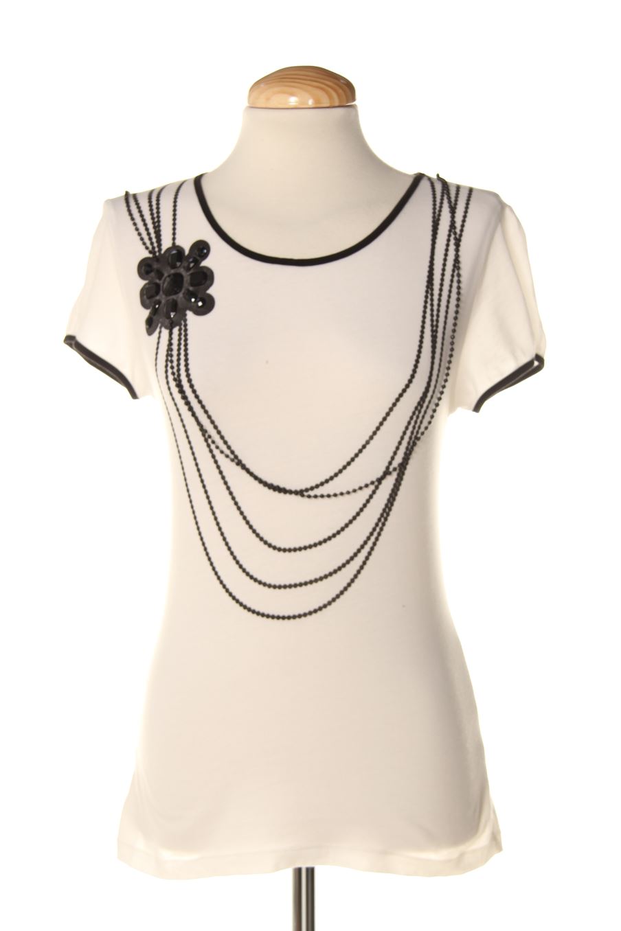 T-shirt Mango de la taille S, de couleur blanc