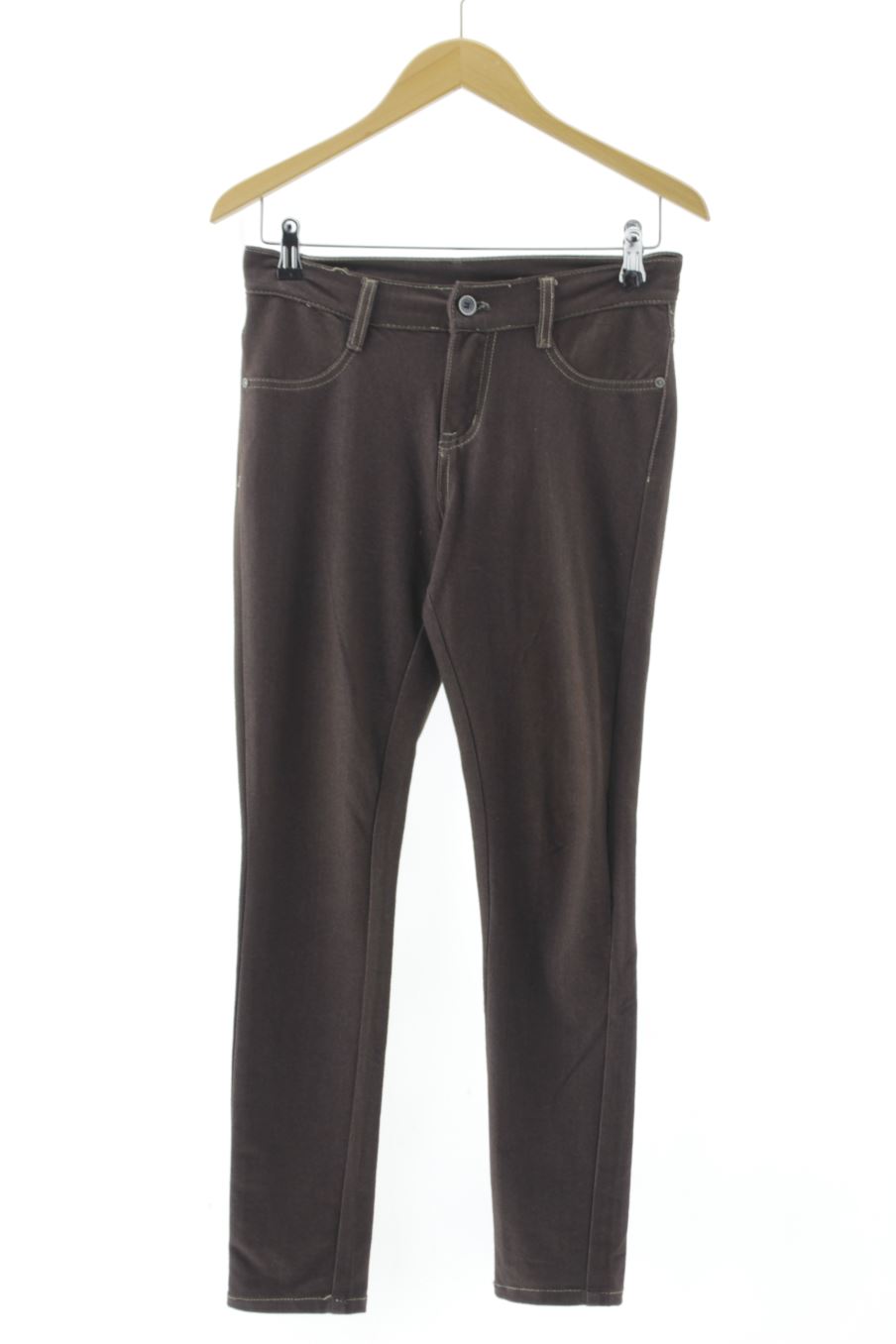 Pantalón Casual de Nove&Nove de la talla M, de color marrón