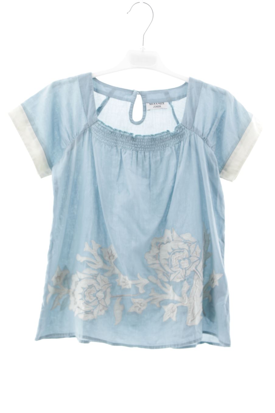 Blusa de manga corta de Neck & Neck de la talla 8 años de segunda mano