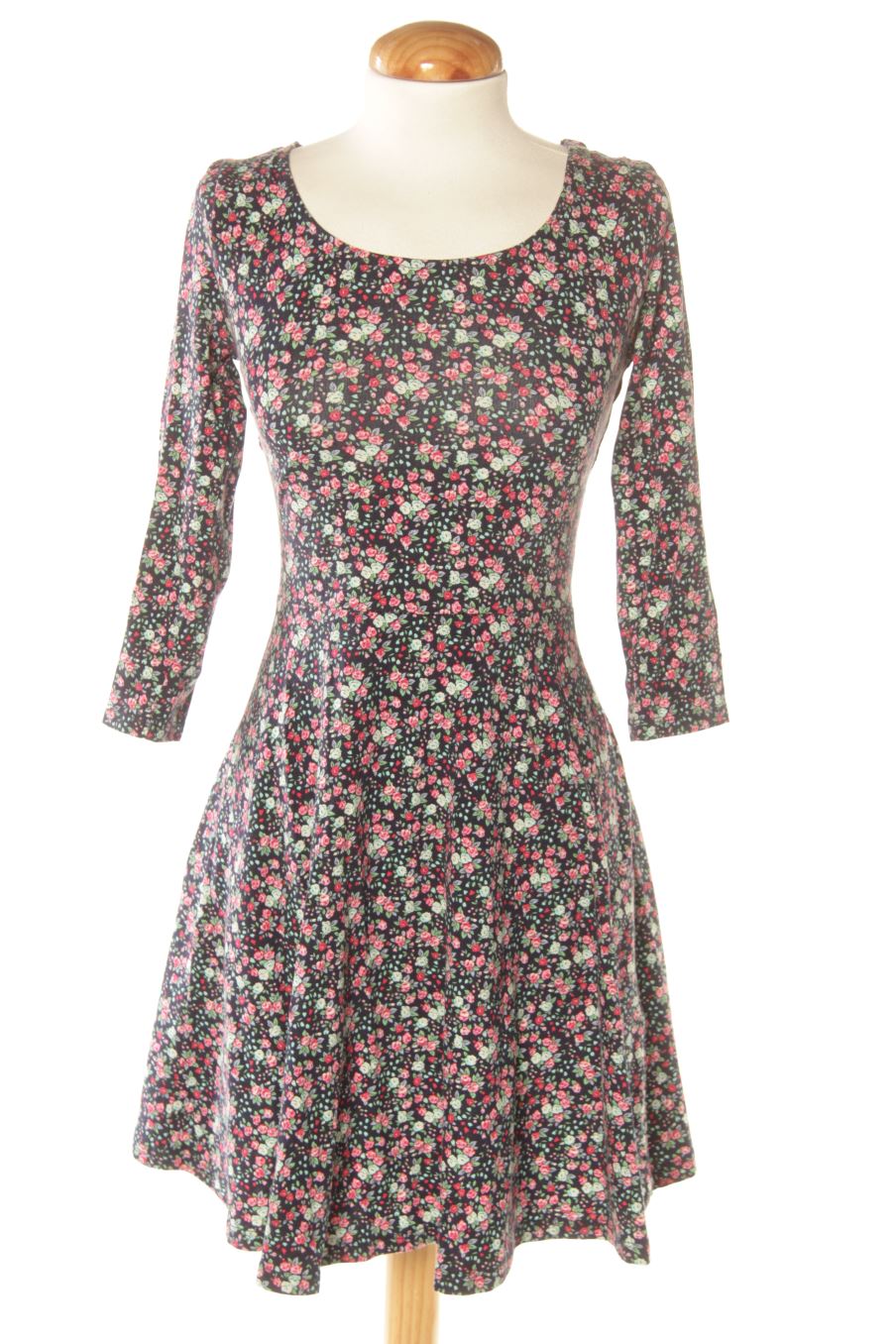 Robe casual Springfield de la taille S, de couleur fleurs