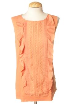Blusa de manga corta L Massimo Dutti