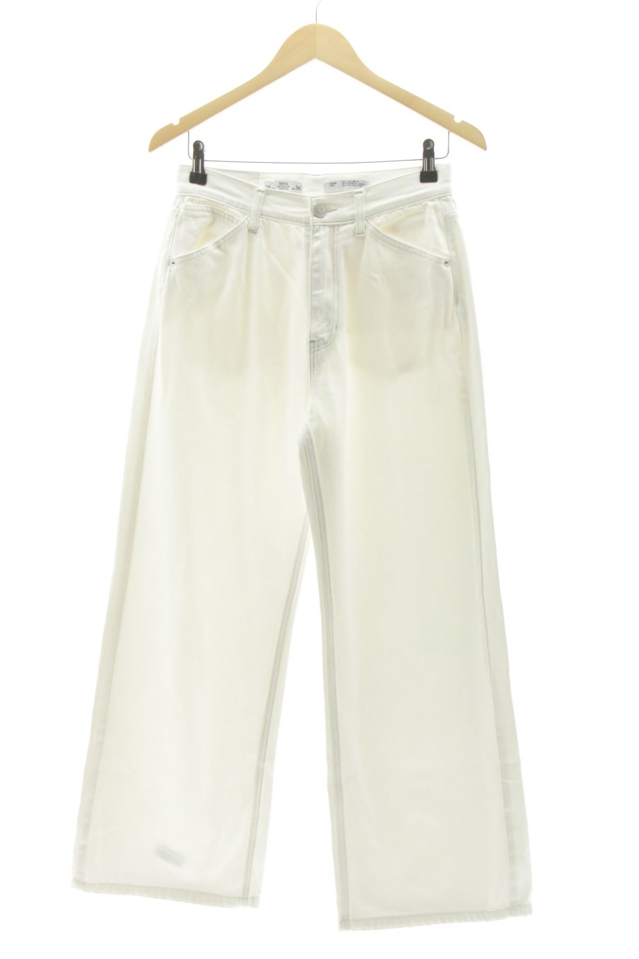 Vaquero de Sfera de la talla 36, de color blanco de ropa vaquera