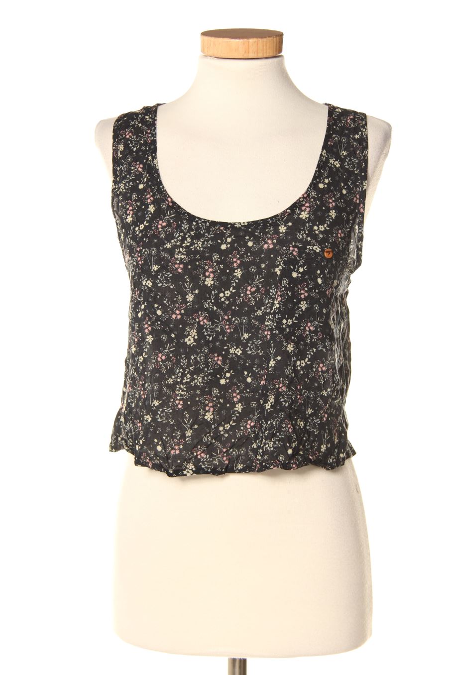 Top Pull & Bear de la taille S, de couleur fleurs
