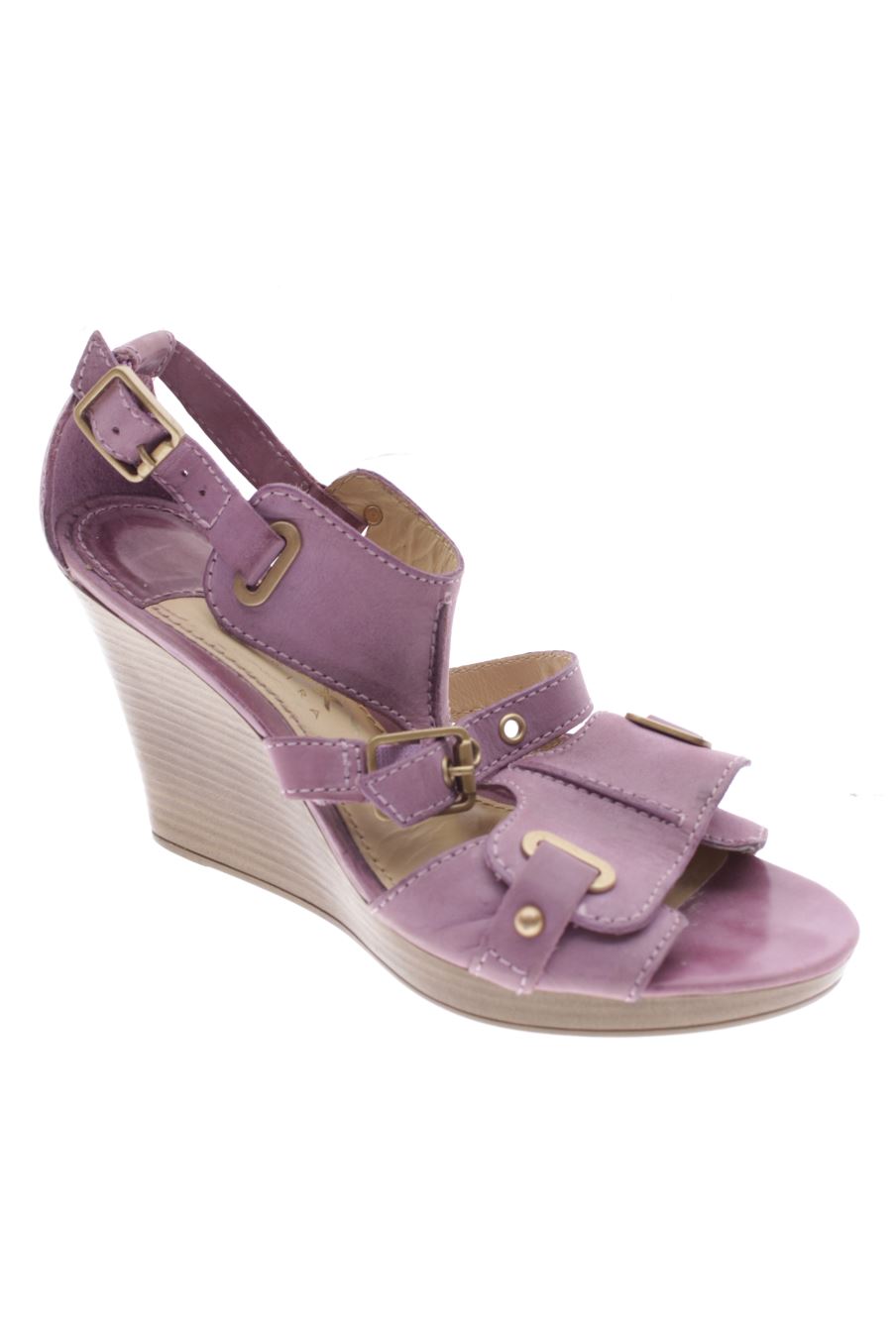 Plataformas de Geox de la talla 35, de color morado de