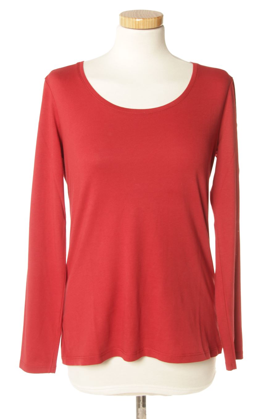 Camiseta de manga larga de La redoute de la talla S, de color rojo