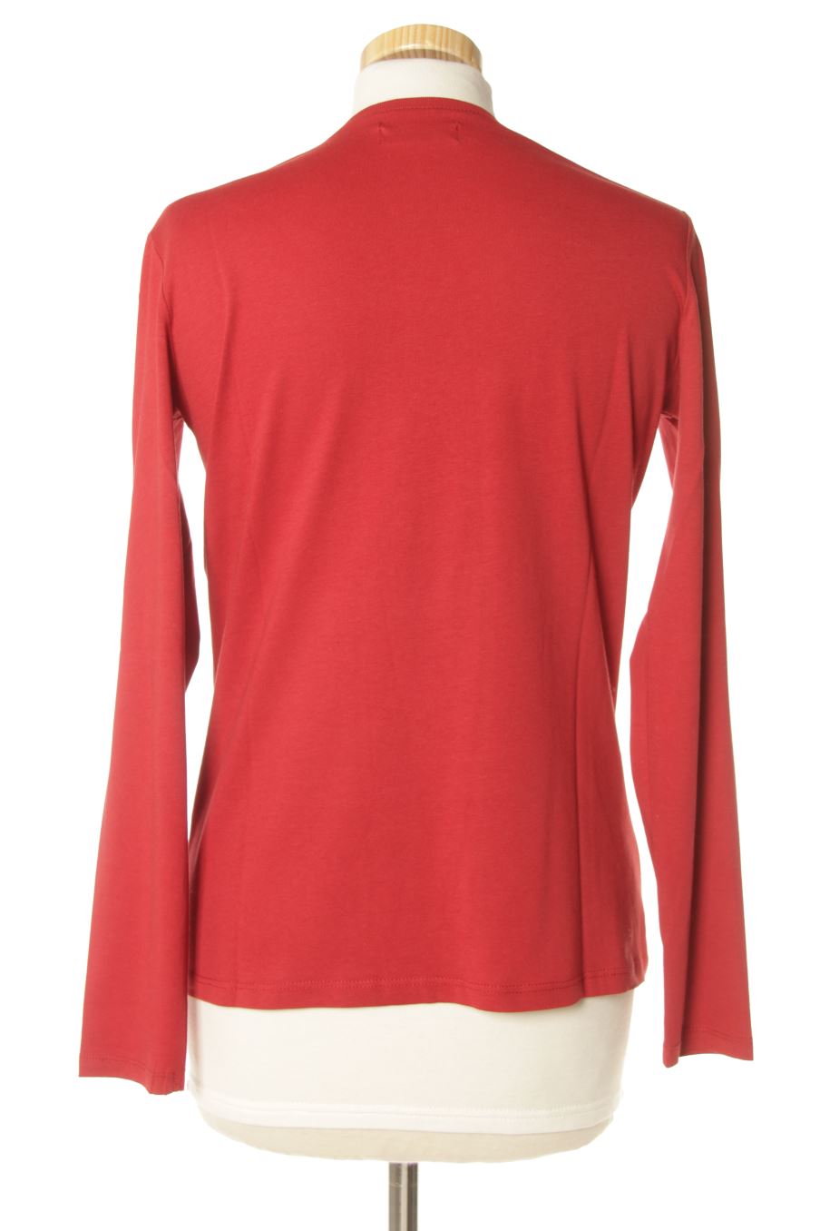 Camiseta de manga larga de La redoute de la talla S, de color rojo